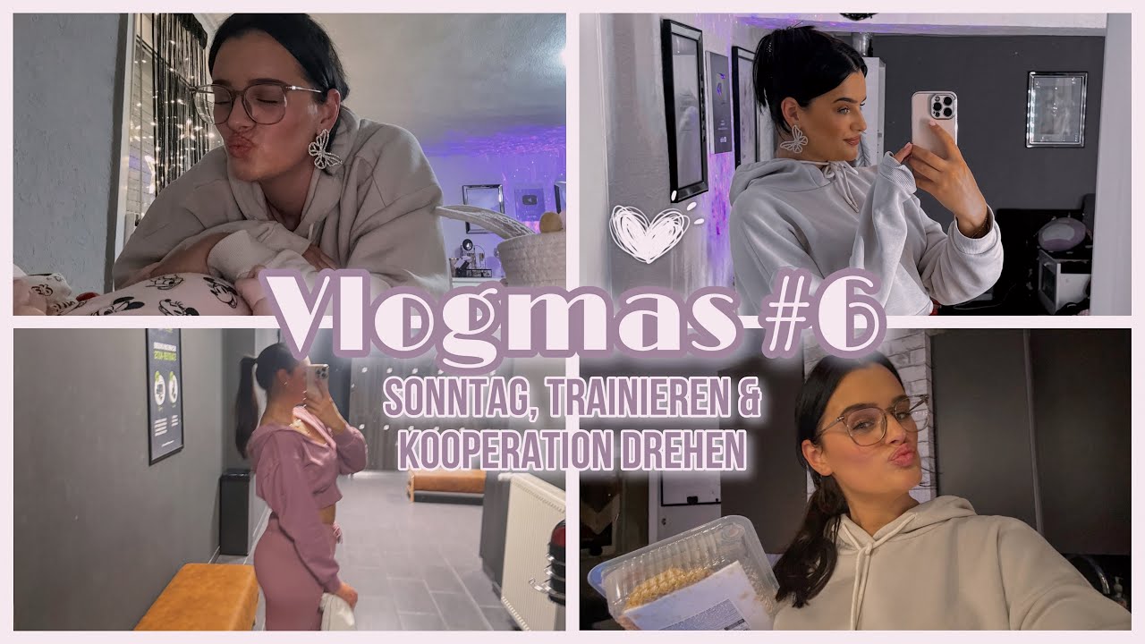 VLOGMAS #6 - It‘s Sunday, fitness routine & more