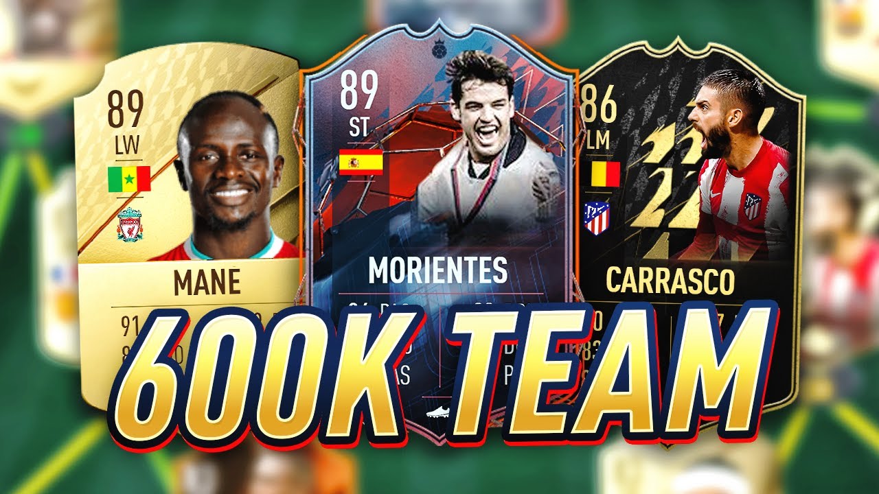 BEST 600K HERO FUT CHAMPS TEAM (600K SQUAD BUILDER) - FIFA 22 ULTIMATE TEAM