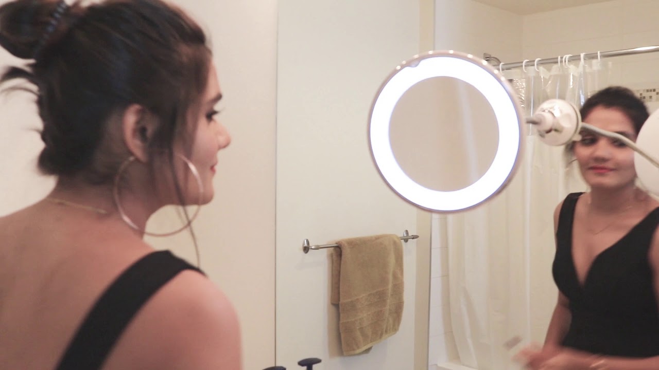 Remuant LED 6.8 inches 10x Magnifying Makeup Mirror With Light