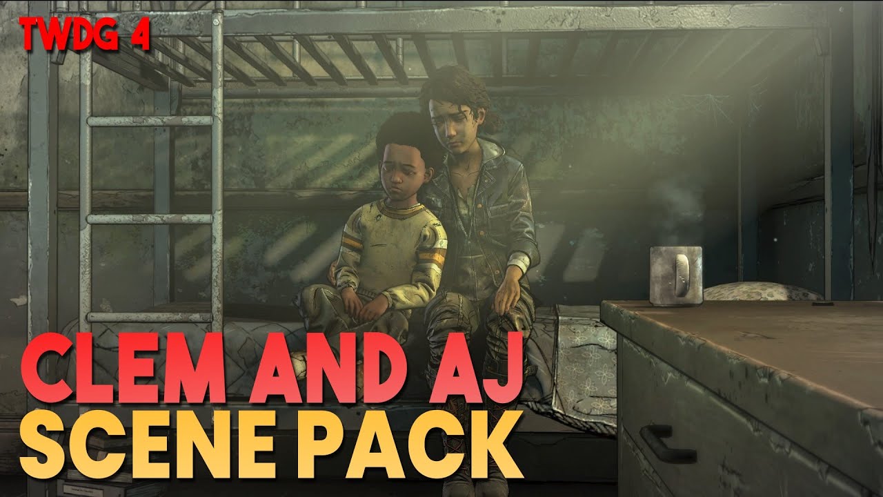 Clem and AJ Scene Pack || The Walking Dead Game Season 4 || 1080p, 60 FPS