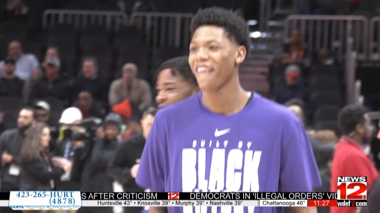 Chattanooga Native and Utah Jazz Rookie Ace Bailey Enjoys Homecoming in Atlanta