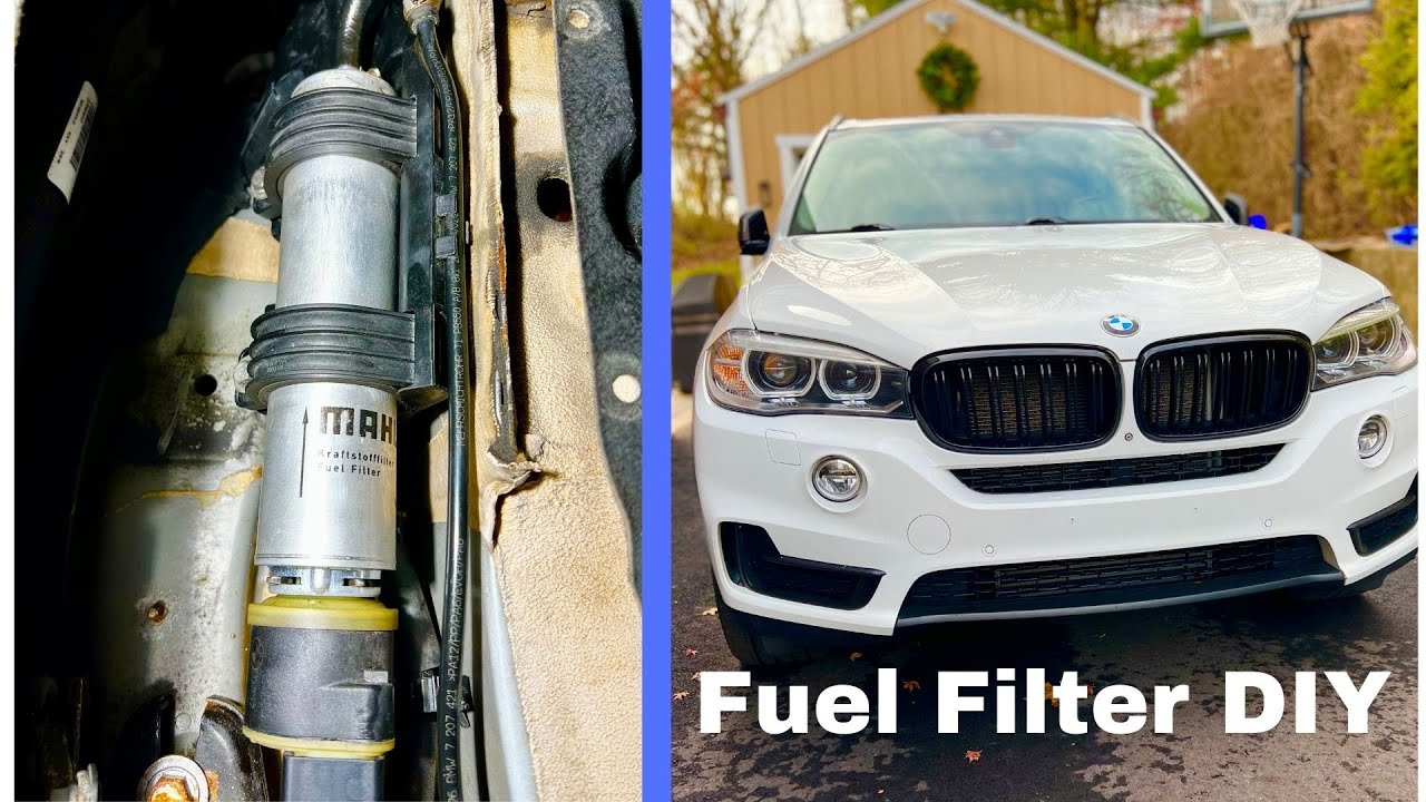 Bmw F15 X5 35D Diesel Fuel Filter DIY