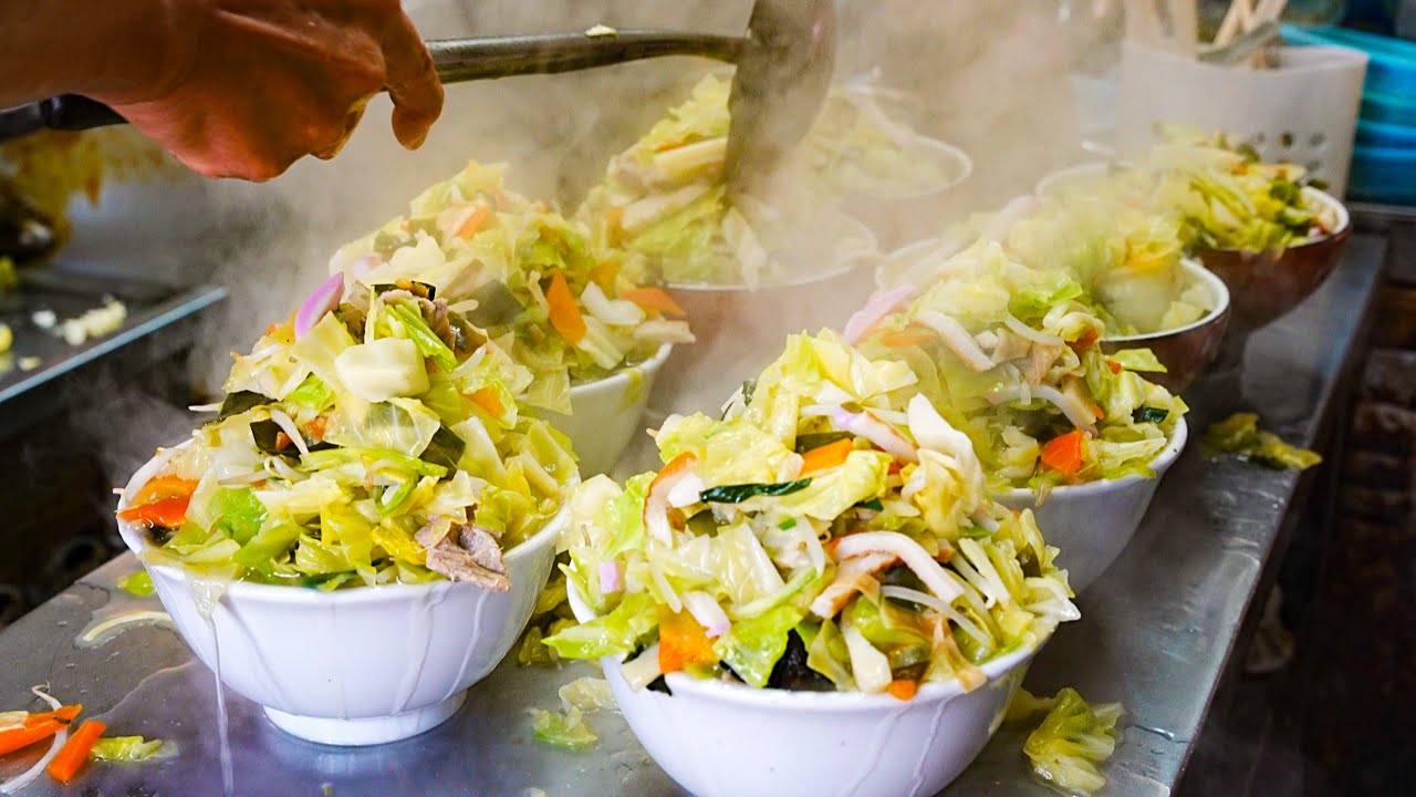 Японская еда - Too big Champon Noodles in Hyogo ASMR Различная кулинария.