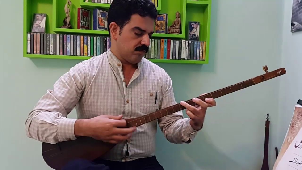 تکنوازی تنبور توسط استاد جهانبخش رستمی (1)