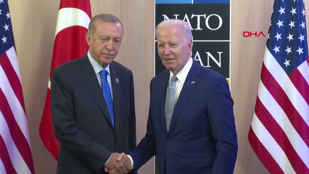 Cumhurbaşkanı Erdoğan, ABD Başkanı Biden görüşmesi başladı