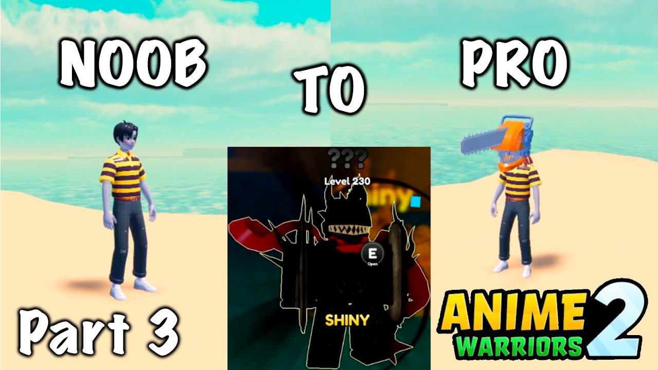 Noob To Pro Pt.3 (Accessory) Update13 Anime Warriors Simulator 2