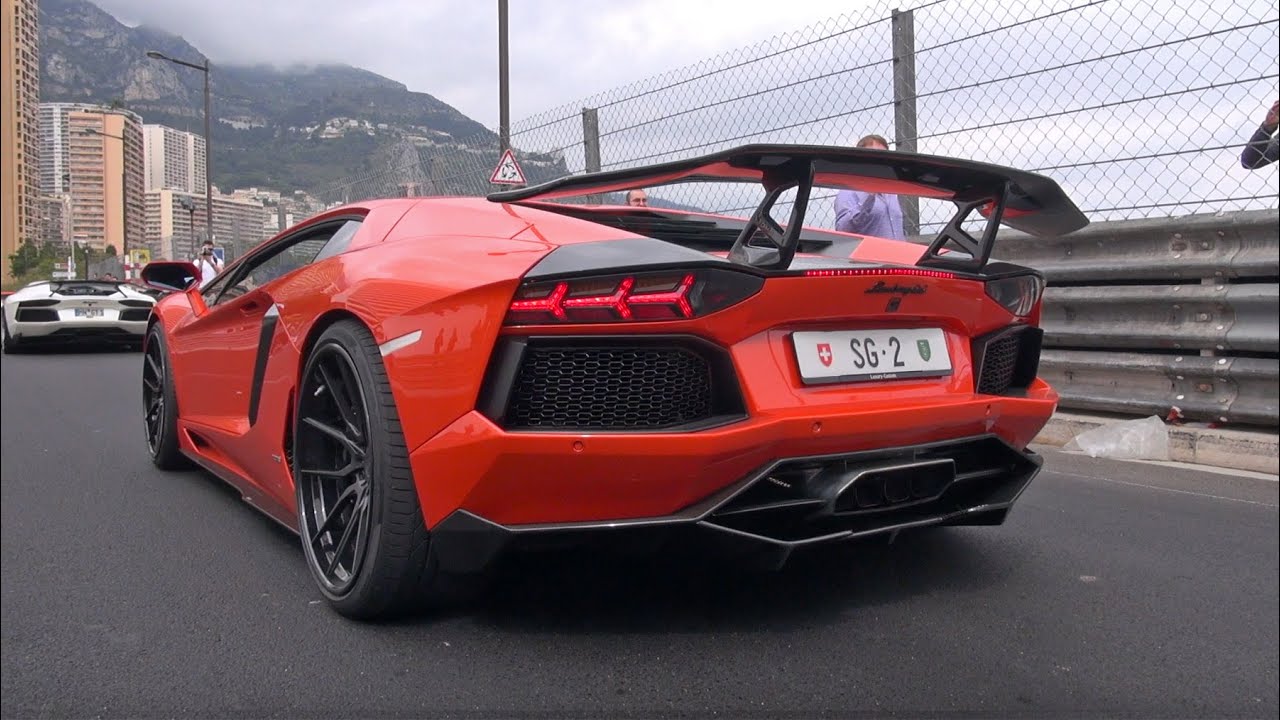 CRAZY Lamborghini Aventador LP900-4 Molto Veloce - Flames, Revs, Launch Controls!