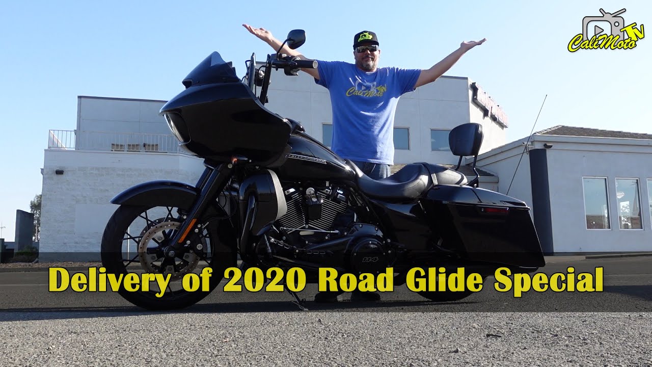 Taking Delivery of our New 2020 Harley  Davidson Road Glide Special