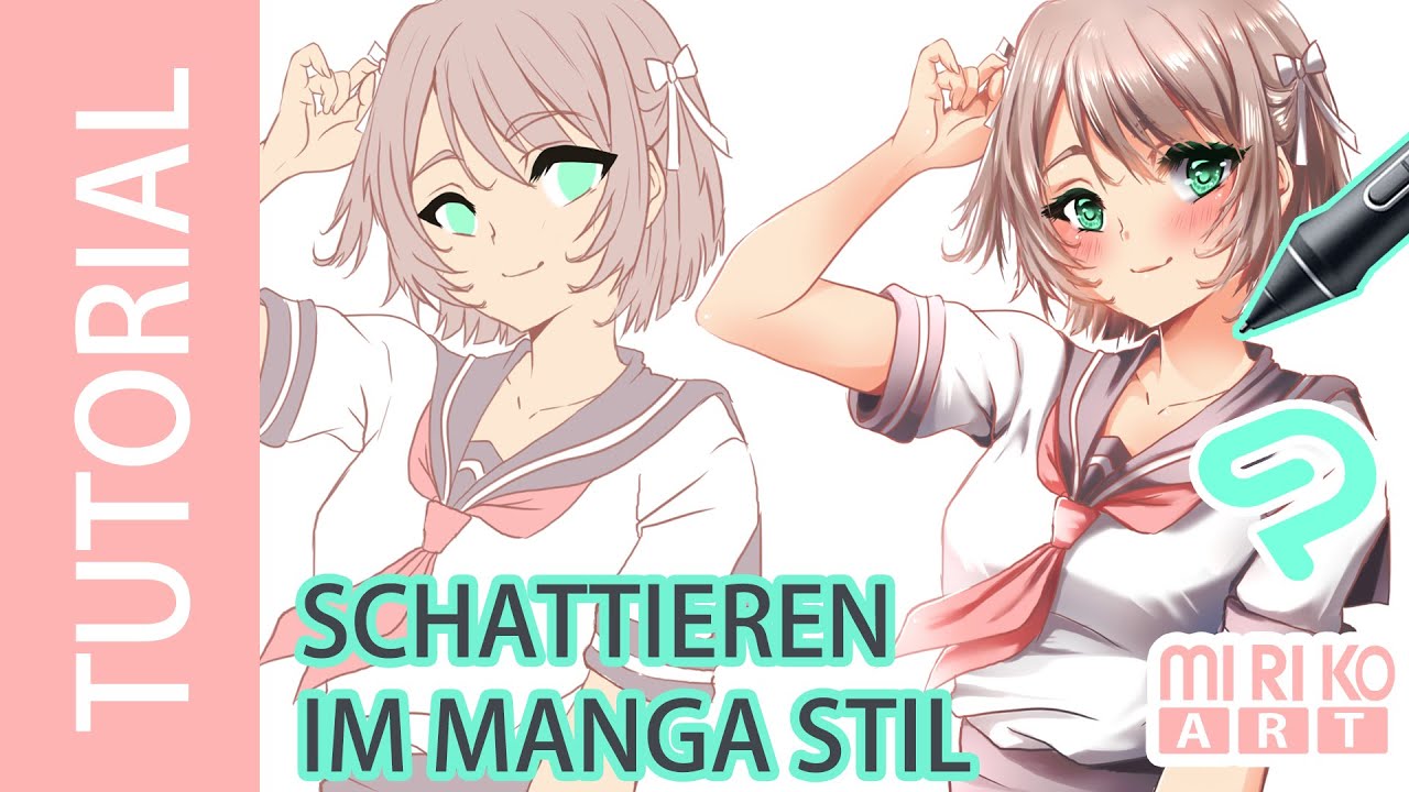 (CLIP STUDIO PAINT) Let's Tutorial | Schattieren im Manga Stil