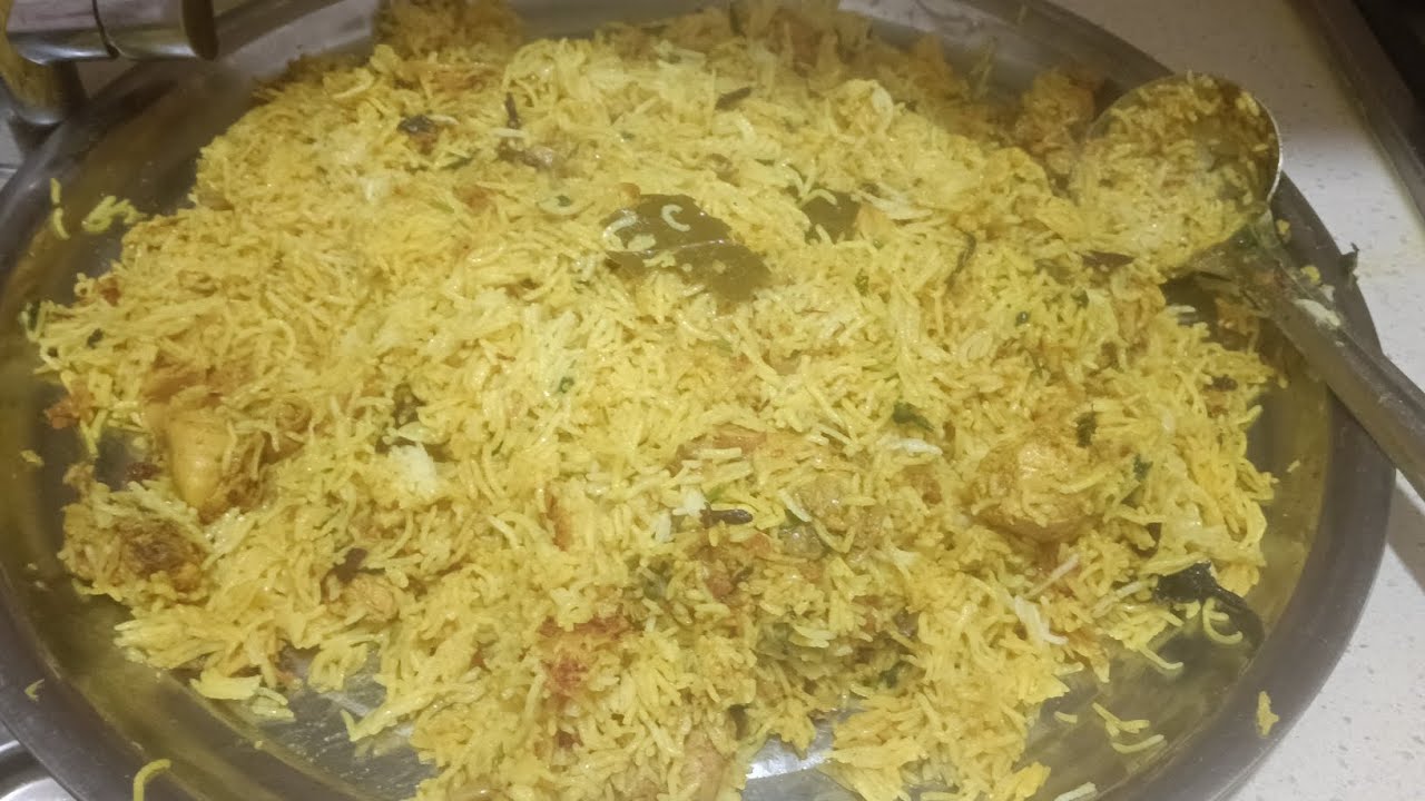 Lucknow Chicken Biryani लखनऊ की मैसूर चिकन बिरयानी बनाने का आसान तरीका #Lucknow #ChickenBiryani