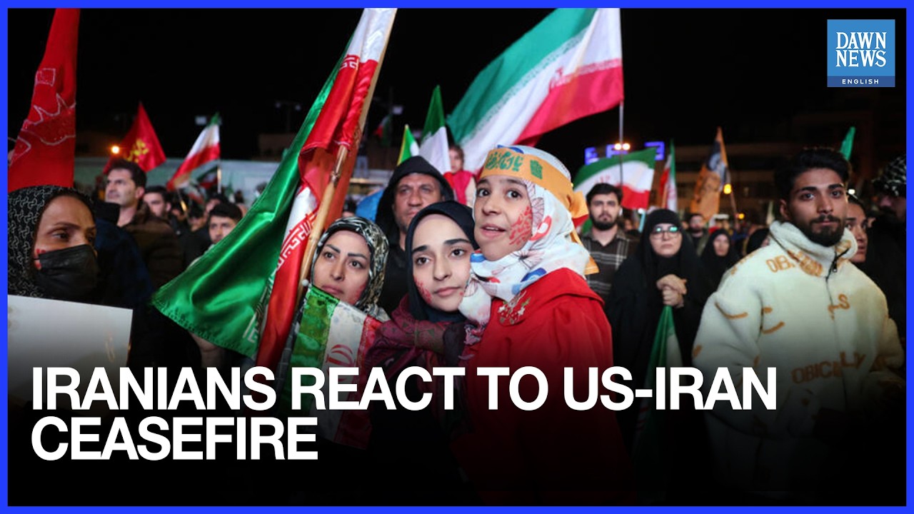 Iranians React To US-Iran Ceasefire Amid Hope And Uncertainty | Dawn News English