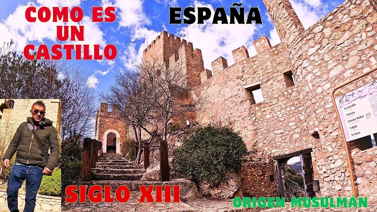 CASTILLO DEL SIGLO XII,ESPAÑA.BANYERES DE MARIOLA