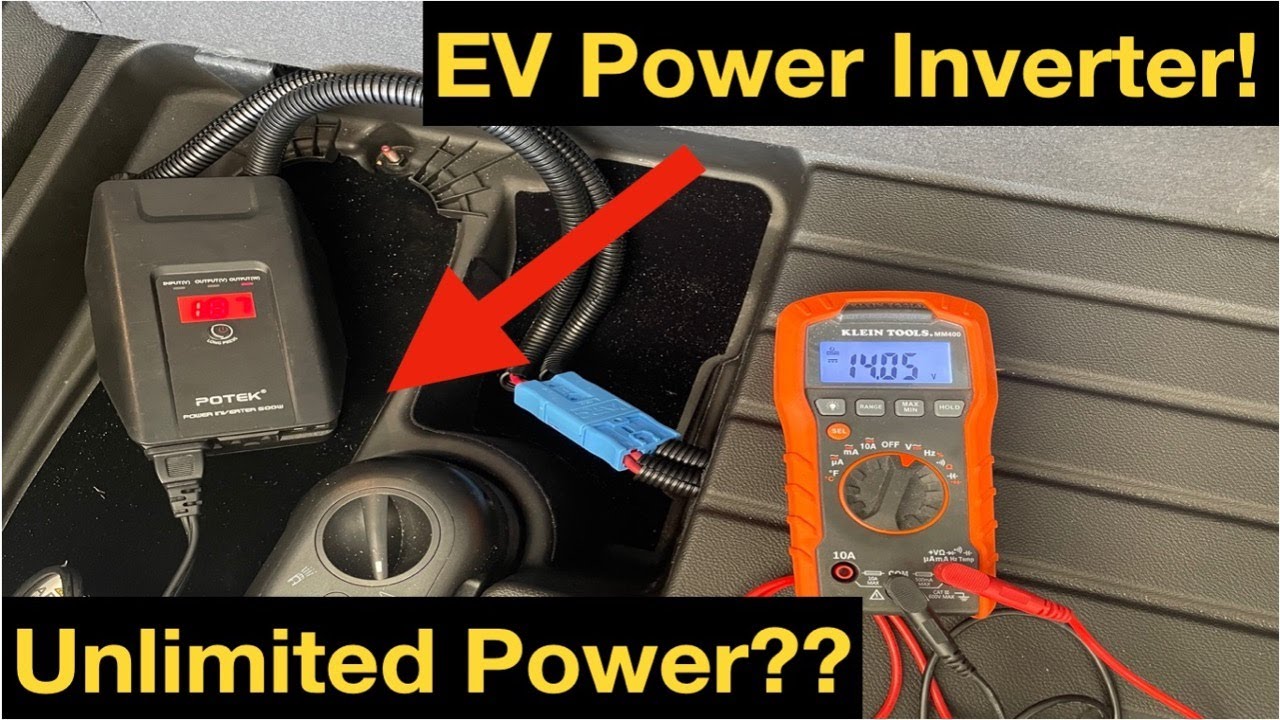 Install POWER INVERTER inside your EV? - Chevy Volt