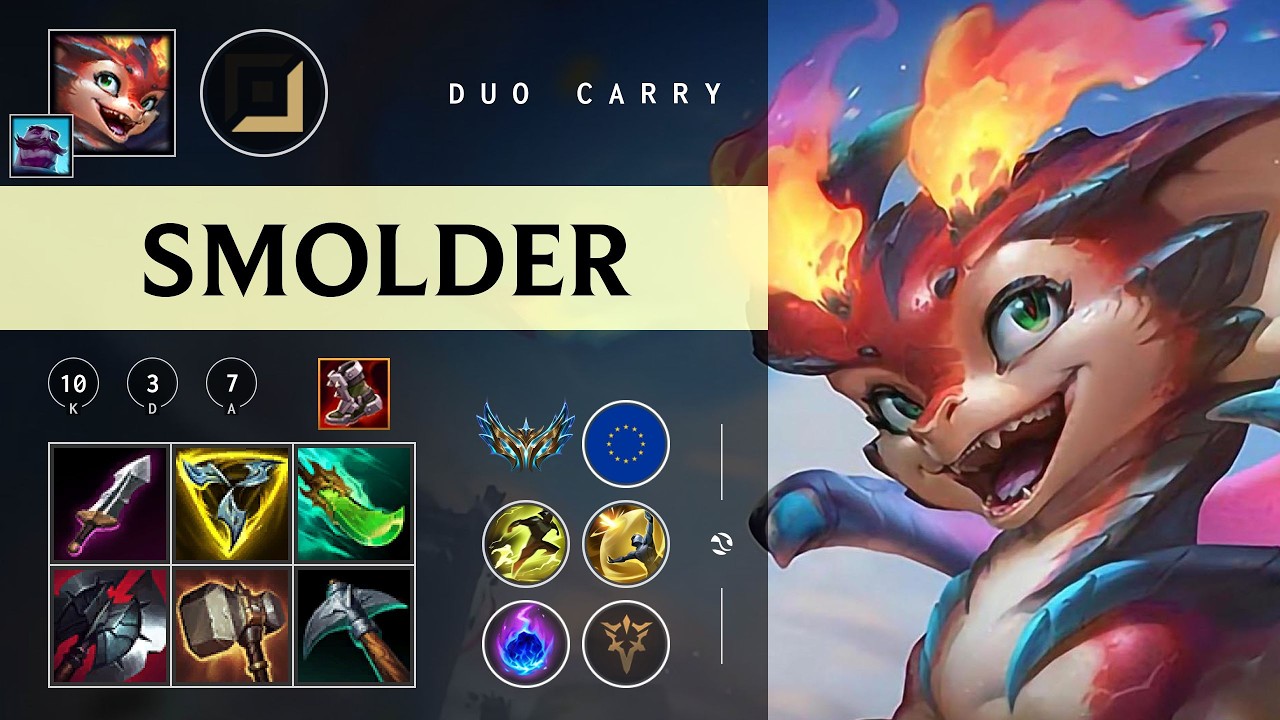 Smolder ADC vs Samira - EUW Challenger Patch 26.04