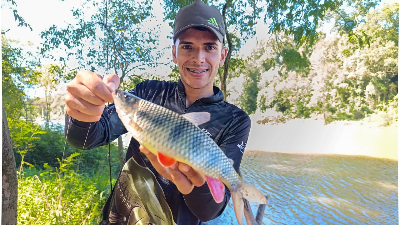 MUCHA PESCA AL LADO DEL PARQUE URUGUA-I....!!!