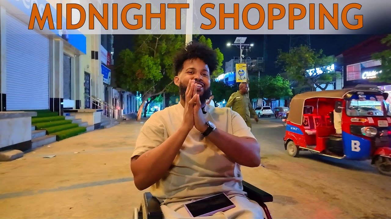 DUKAAMAYSI XILI SAQ DHEXE AH MUQDISHO NIGHT SHOPPING