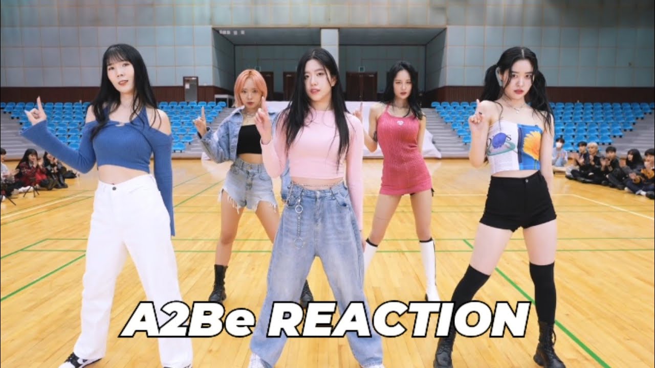 A2Be [LEEYOUNG, EUNSEO, MINGI, etc.] REACTION TO AB 'SWIPE' DANCE COVER