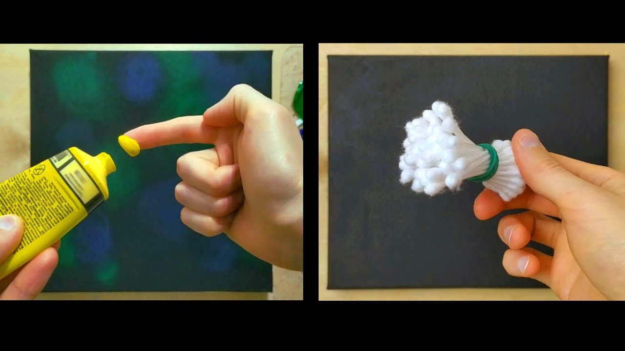 The EASIEST Canvas Flower Painting Techniques for Home Decor! EVERYONE Can Do It!