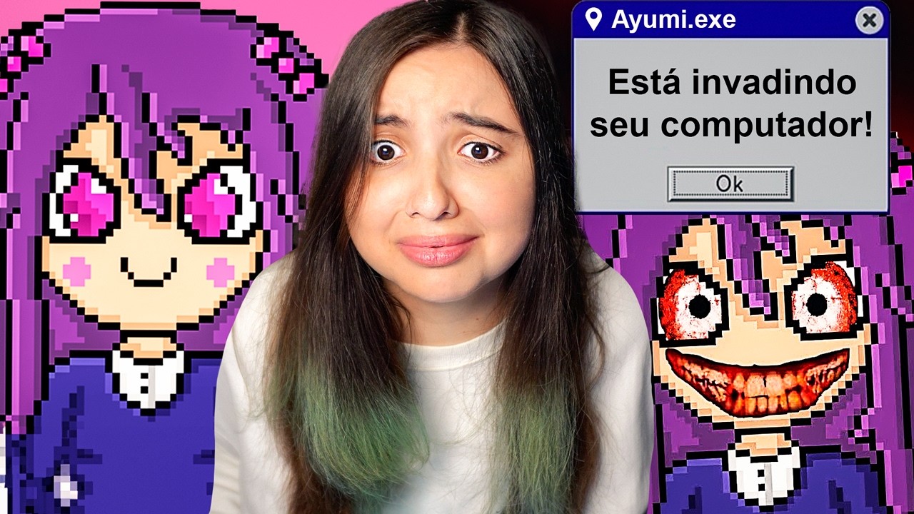 NÃO JOGUE COM ESSA GAROTA FOFA, ELA INVADIU MEU COMPUTADOR...