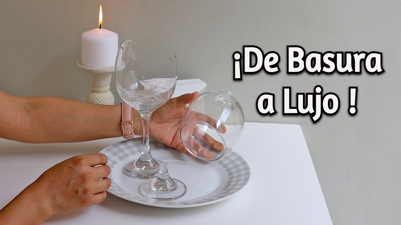 No Tires las Copas Rotas! Haz estas Ingeniosas Ideas para Tu Hogar