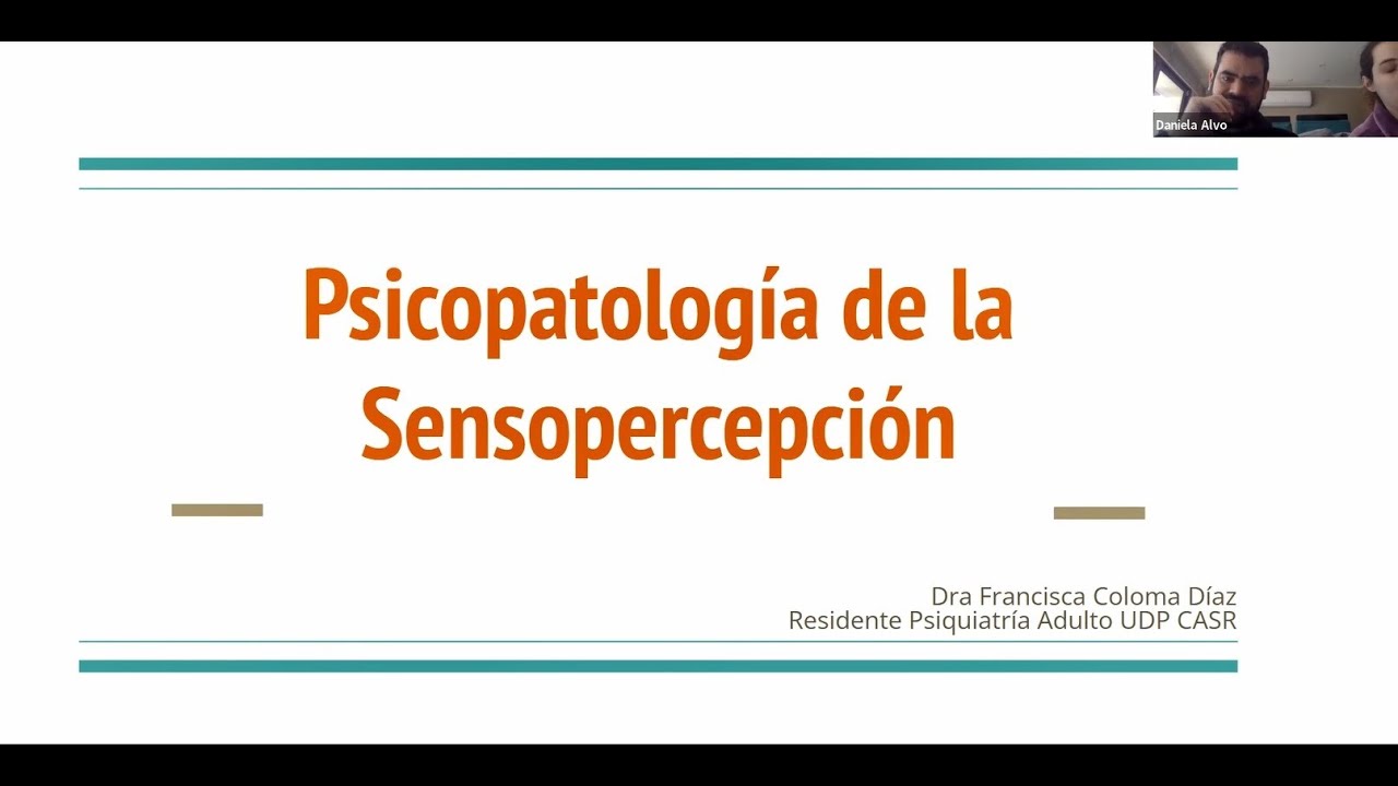 Psicopatología: Sensopercepción