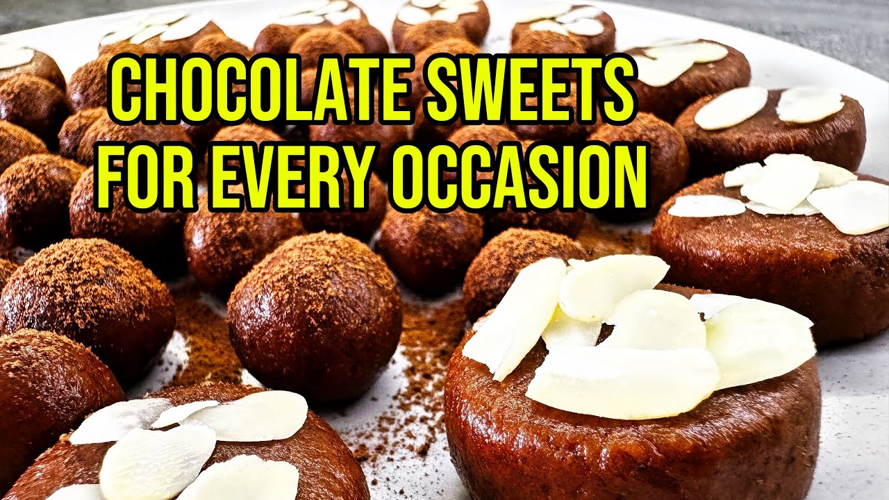 Handmade Chocolate Coconut Candies: How to Make Coconut & Cookie Truffles in 5 Minutes!