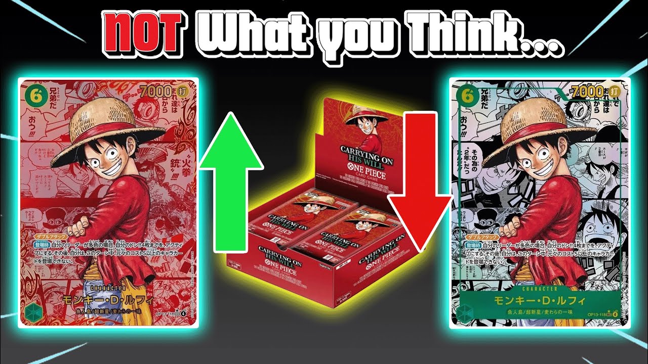 НЕ ПОКУПАЙТЕ OP-13, ПОКА НЕ УВИДИТЕ ЭТОГО!! (Обзор рынка One Piece TCG)