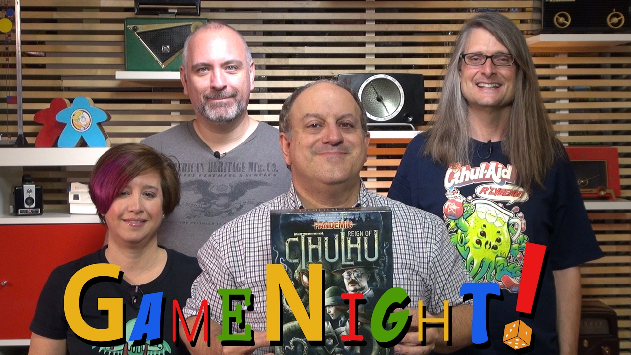 Pandemic: Reign of Cthulhu - GameNight! Se4 Ep26 - How to Play and Playthrough