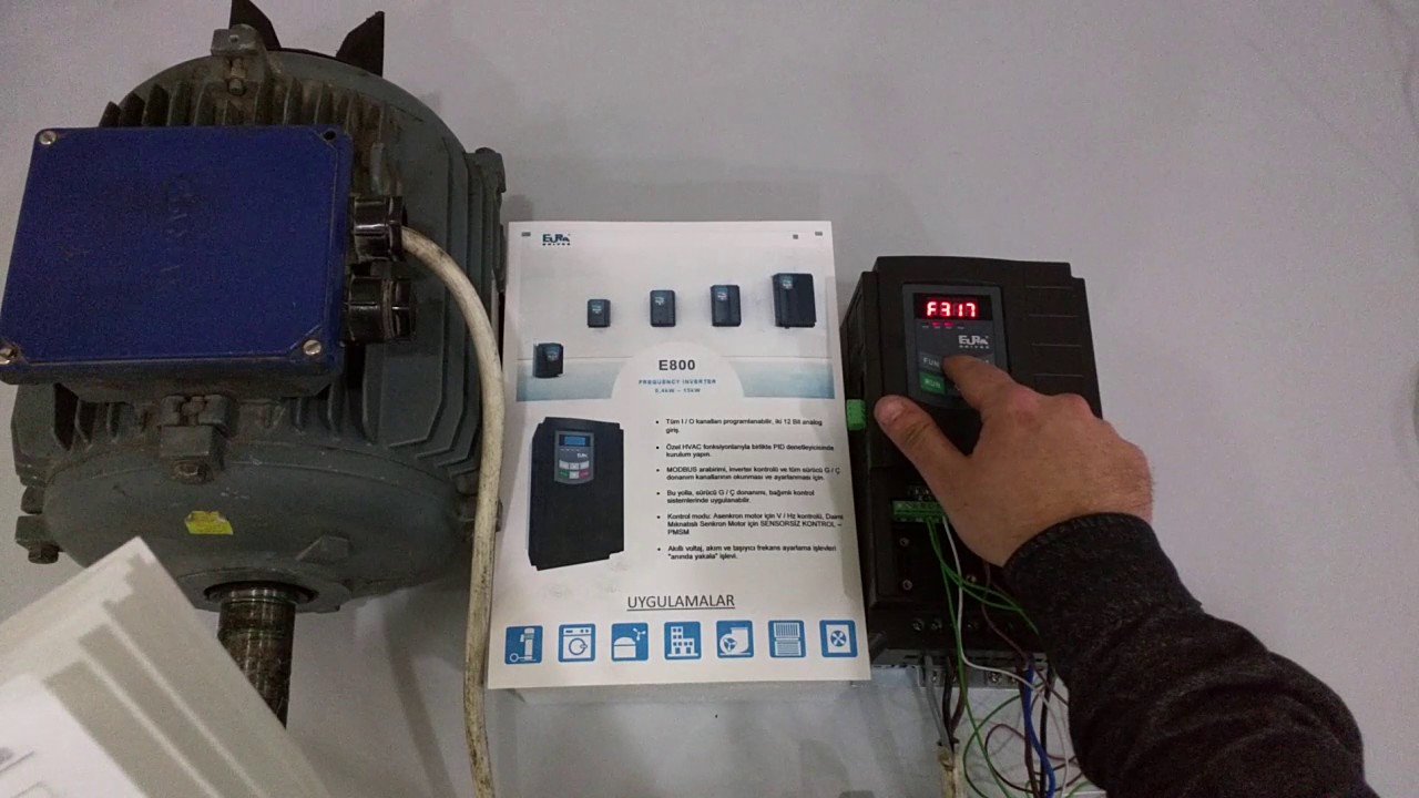 EURA DRIVES E800 - KULLANIM ÖRNEKLERİ #04