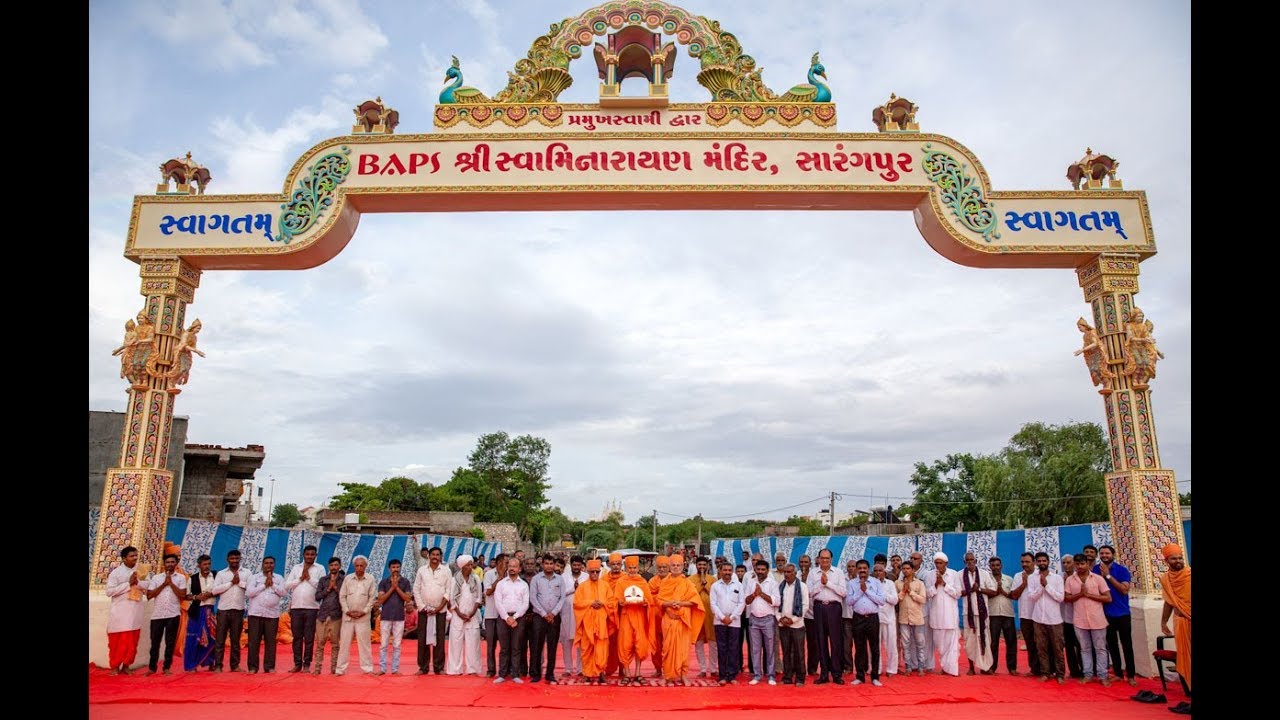 Guruhari Darshan 13 Jul 2018, Sarangpur, India