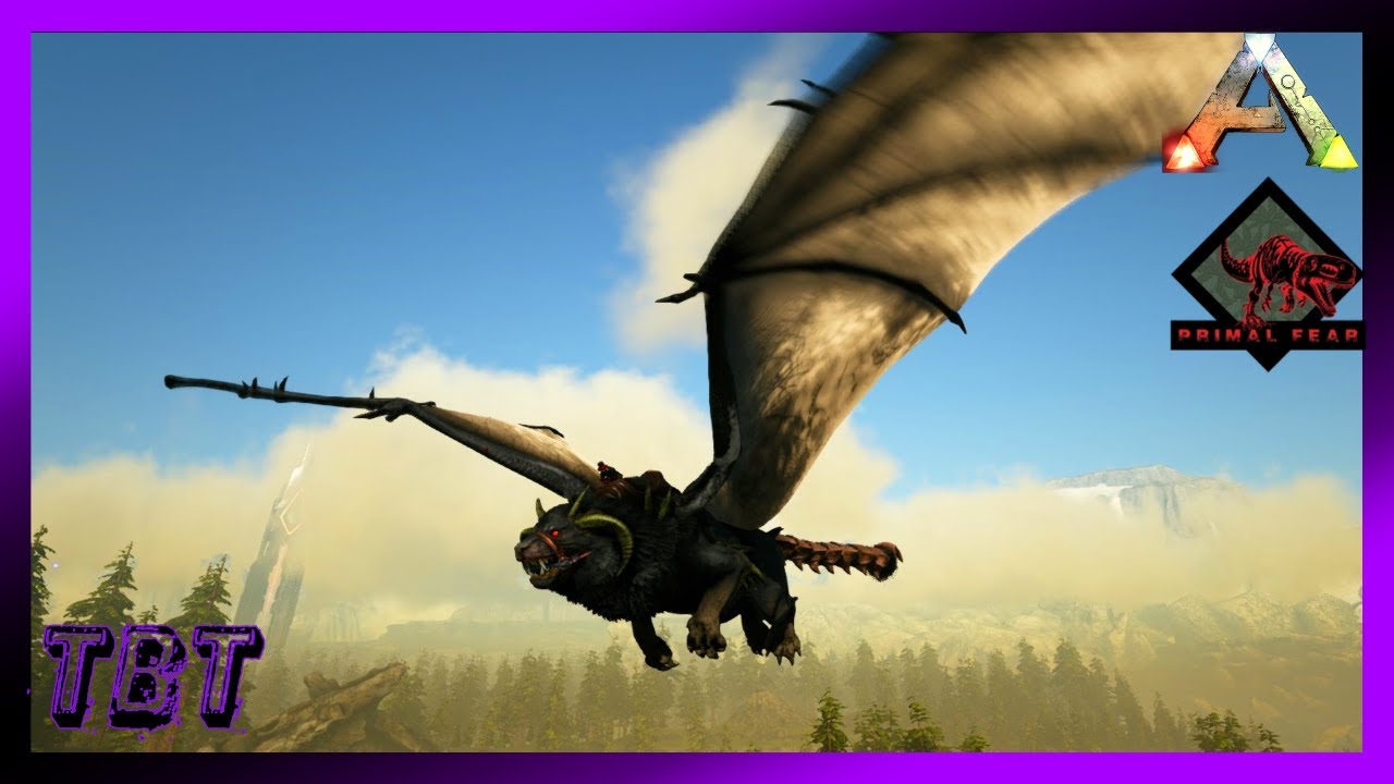Taming A Manticore For Boss Kibble!  ARK Primal Fear Modded Let's Play Ep. 24