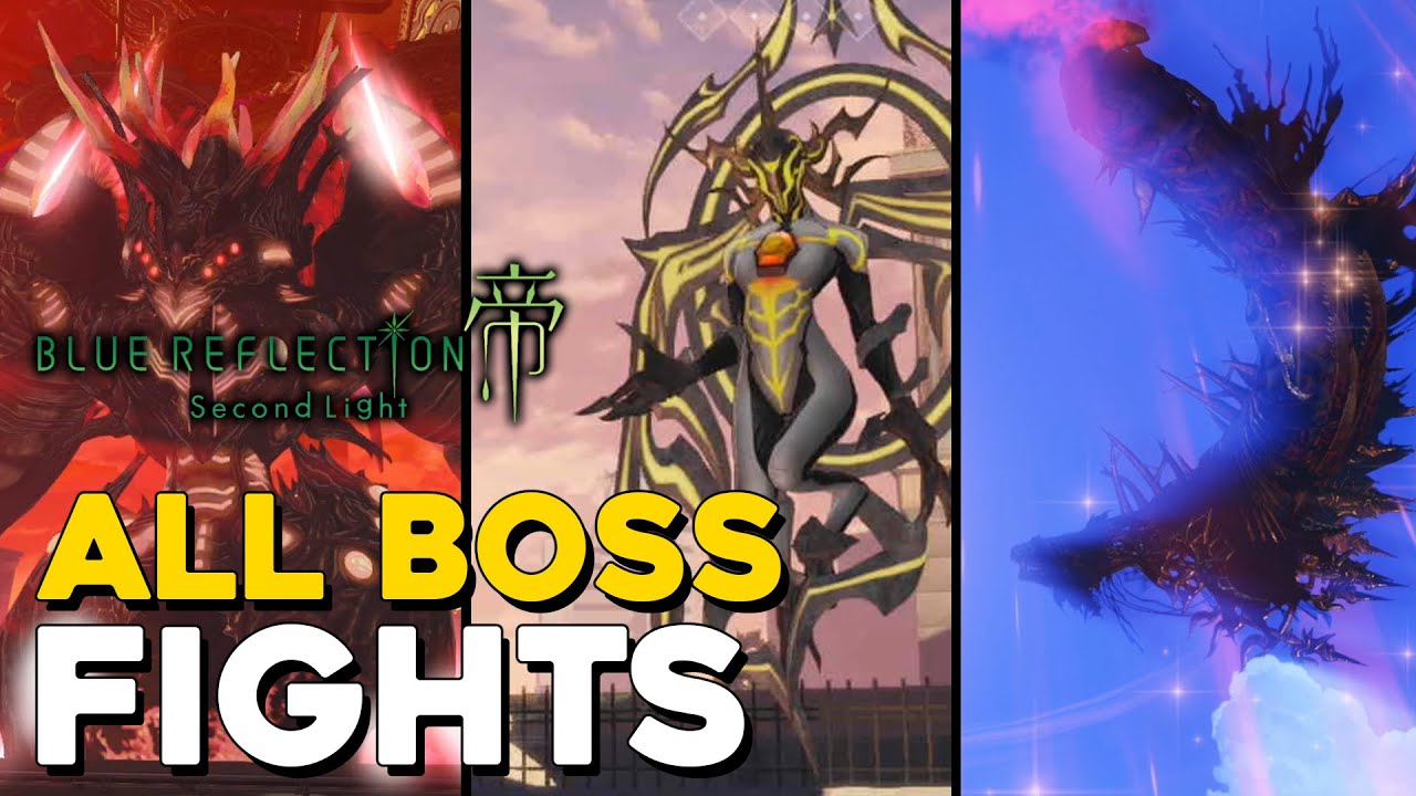 Blue Reflection Second Light All Boss Fights
