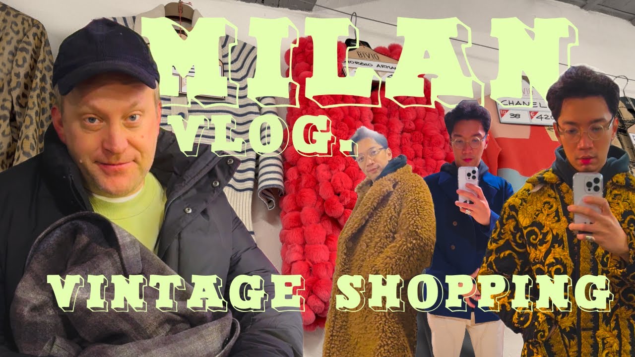 The Best Vintage Stores in Milan 🇮🇹 Elevated Archives & Bivio Milano, Preloved Shopping - Milan 2025