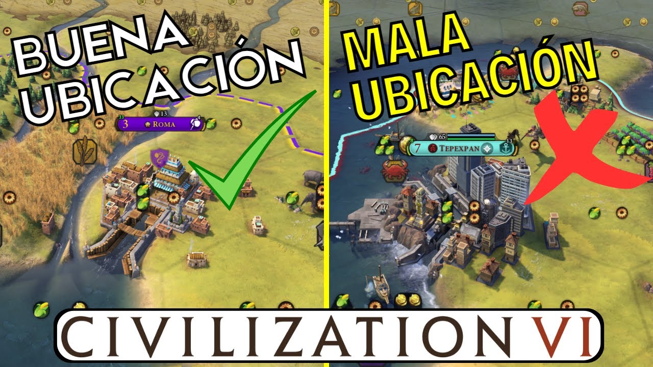 CIV VI - Cosas a TENER EN CUENTA al momento de FUNDAR TU PRIMERA CIUDAD|GUÍA PARA PRINCIPIANTES