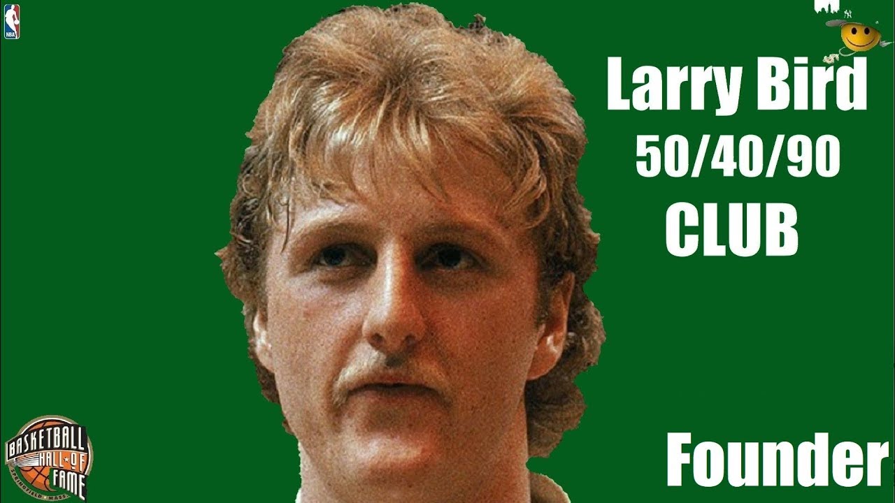 Larry Bird (50/40/90 CLUB) Founder