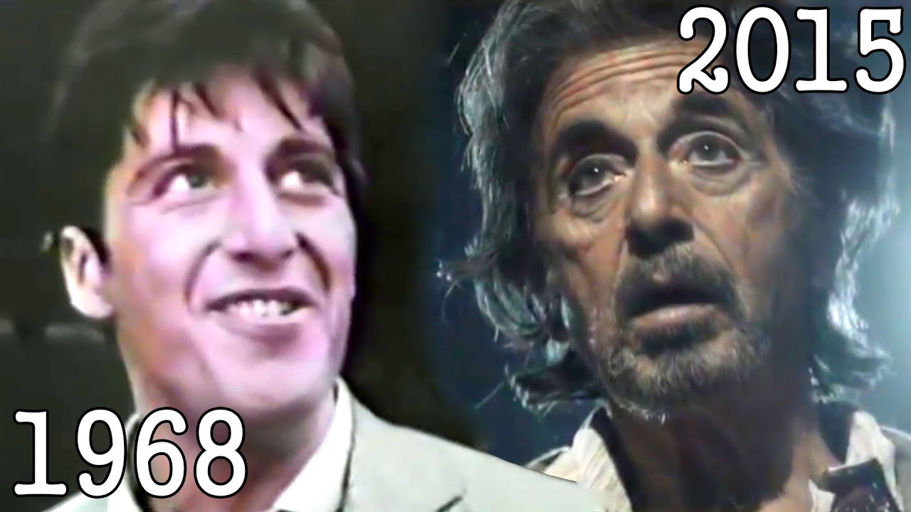 AL PACINO (1968 - 2015) all movies list from 1968 until today! How much has changed? Before and Now!