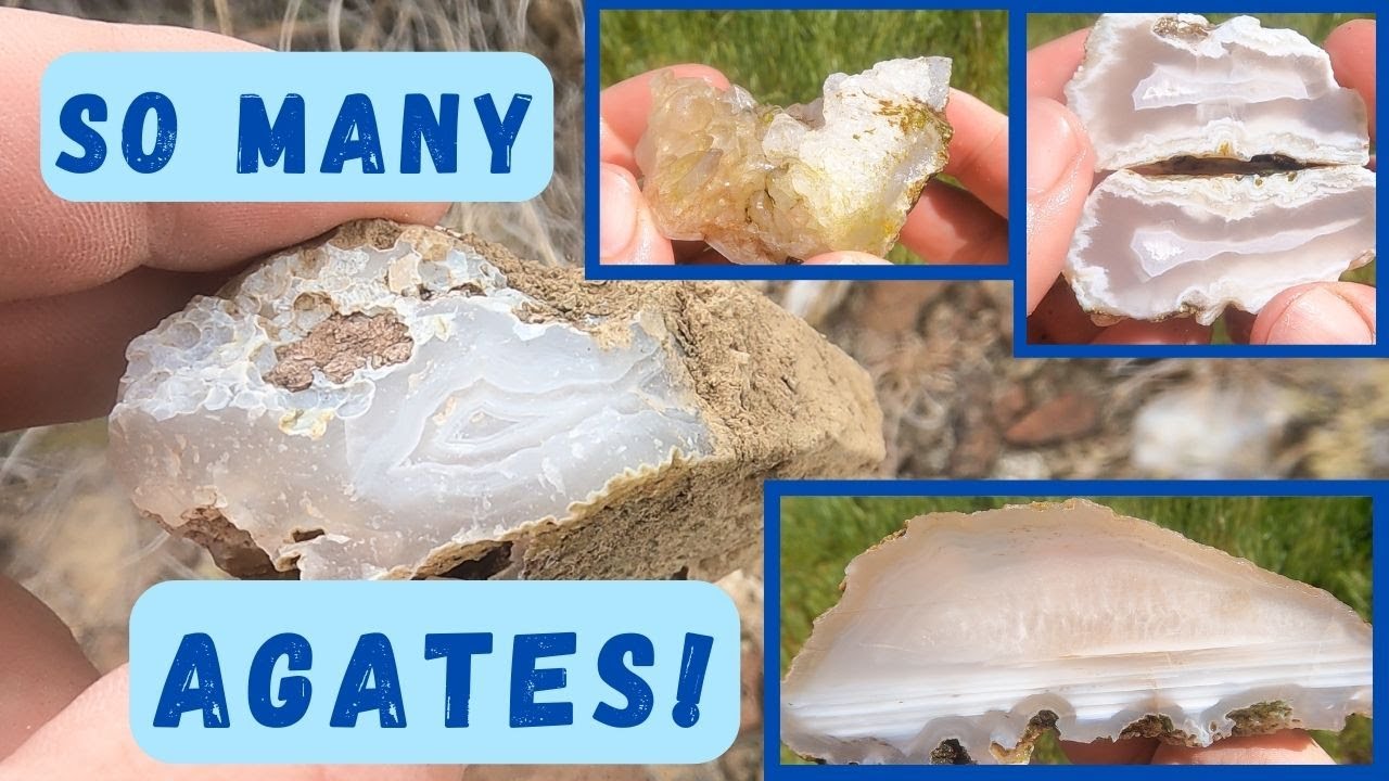 First Time Rockhounding In Idaho And It's A Hill Full Of AGATES!