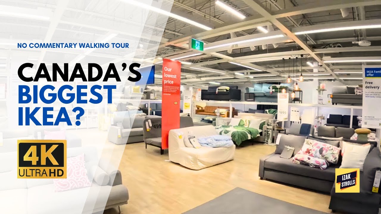 What's Inside Toronto's IKEA? North York Store Walk 4K