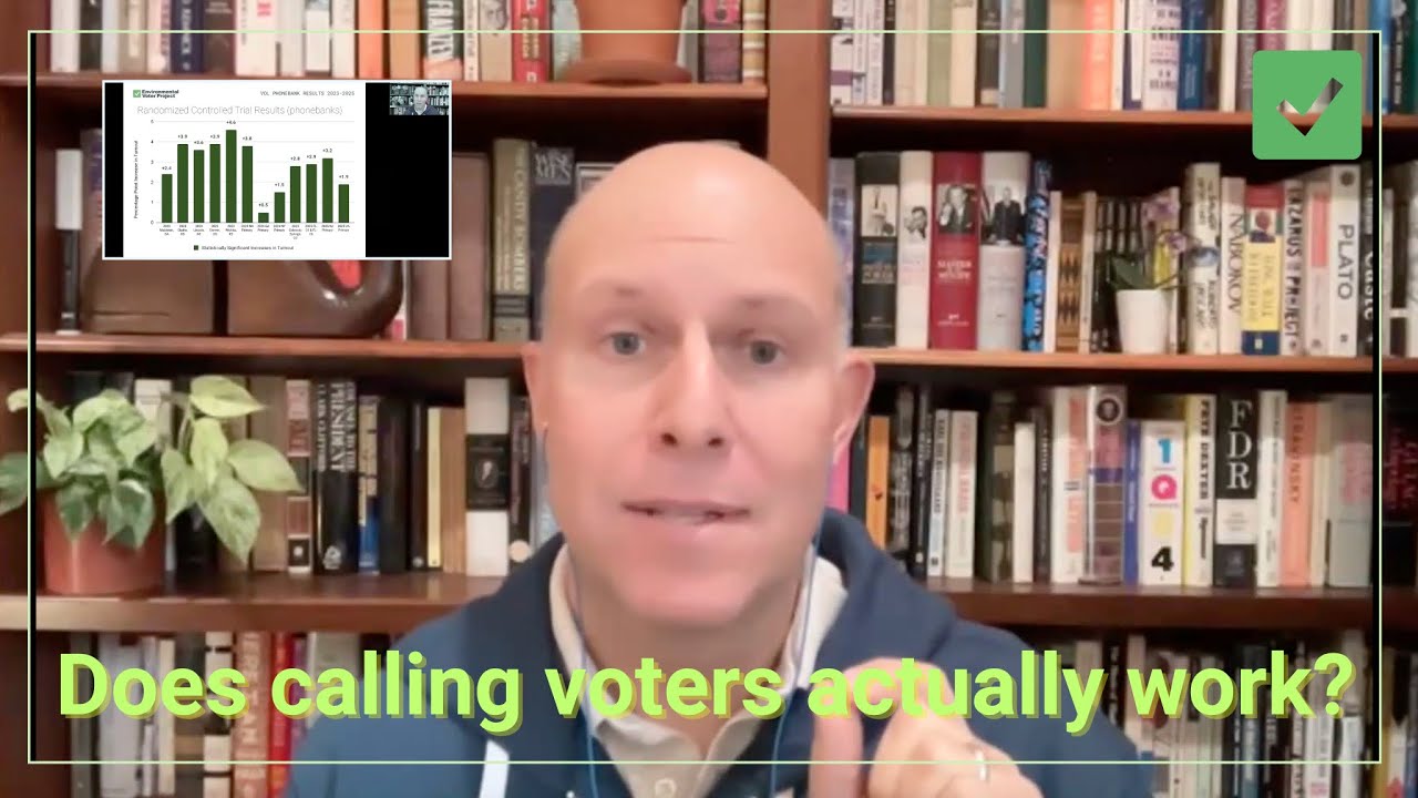 Does calling voters actually work?