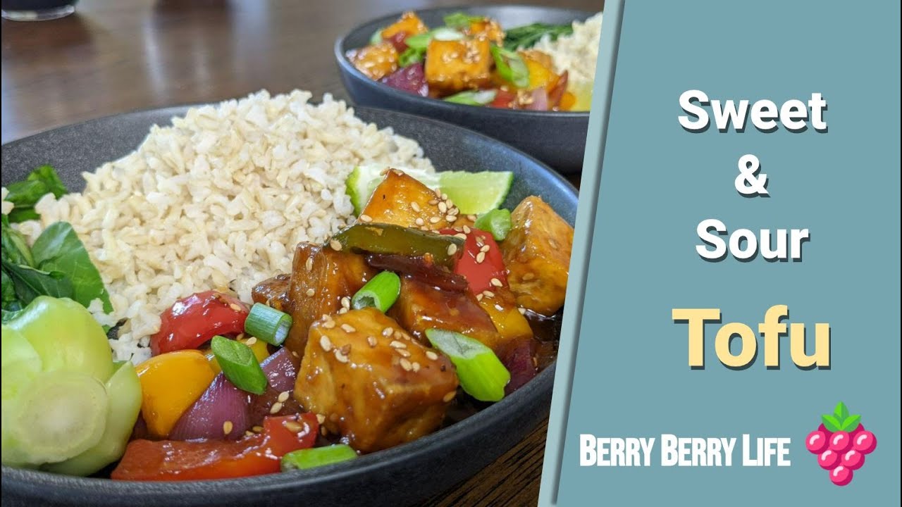 Sweet And Sour Tofu (Restaurant-Style) | How To Make | Berry Berry Life | Easy Recipe