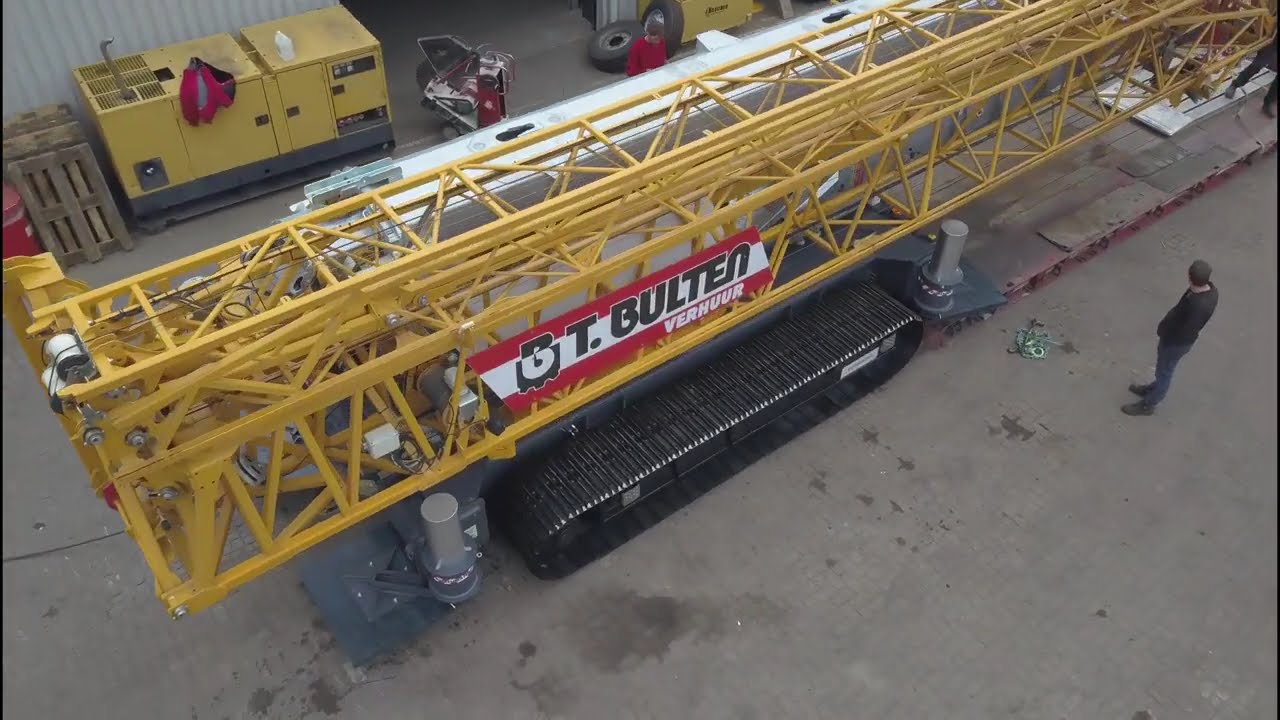 Giraffe 1000.40-C bouwkraan op rupsonderstel | Bulten Bouwkranen