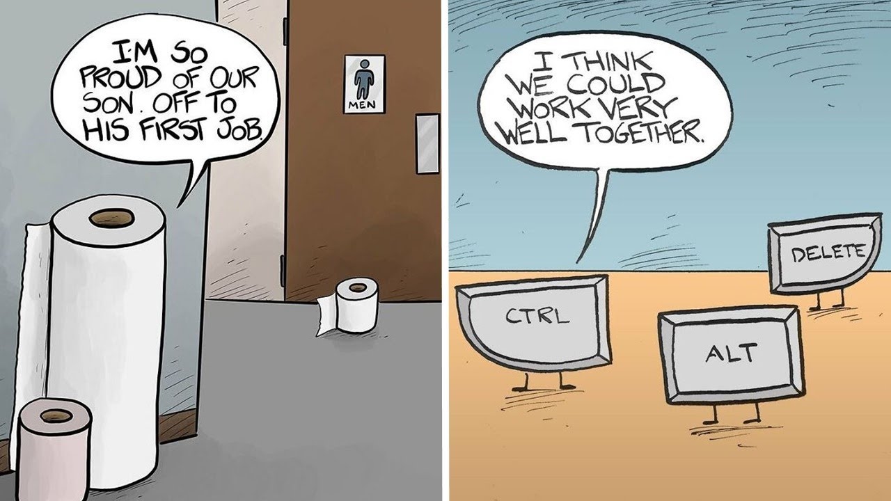 This Comics Artist Makes People Laugh With Single Panel Jokes