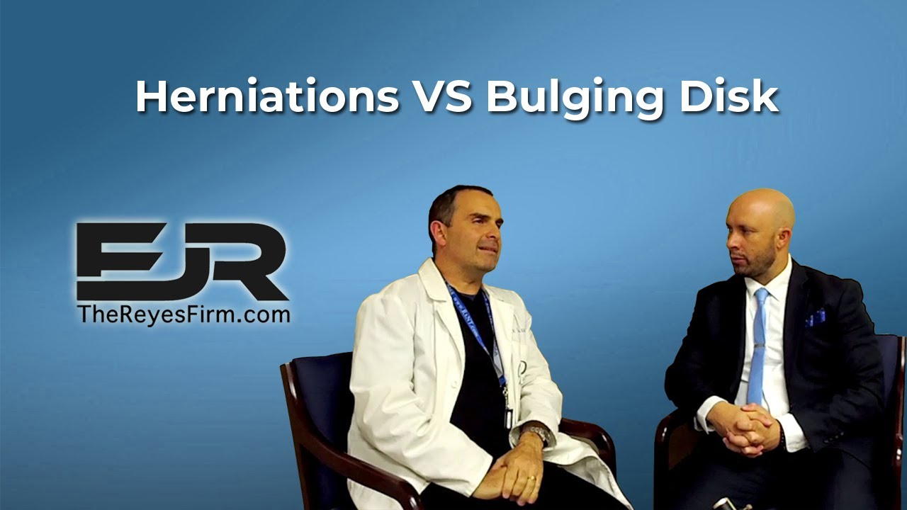 Bulging Disc vs Herniated Disc Symptoms After a Rear-End Crash | The Reyes Firm