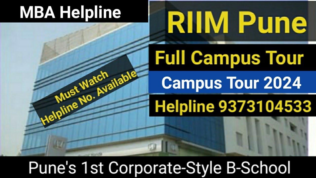 Helpline 9373104533 ✅ Free Application Form 🔥 RIIM Pune Full Campus Tour 2025