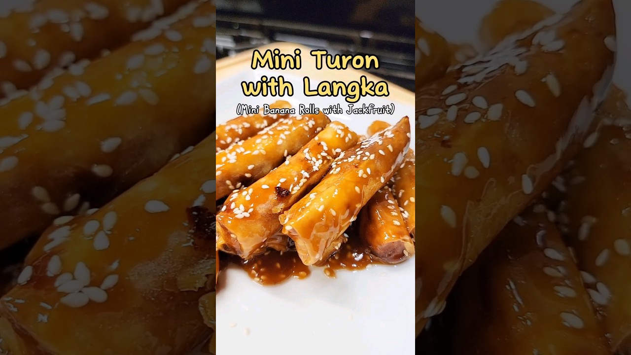 I was craving Turon with Langka (Banana Lumpia with Jackfruit) so I made some.