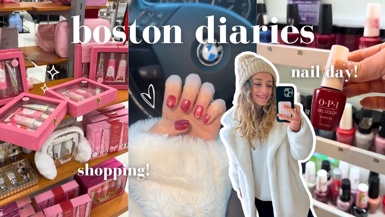 vlog: come to tjmaxx with me & getting my nails done!