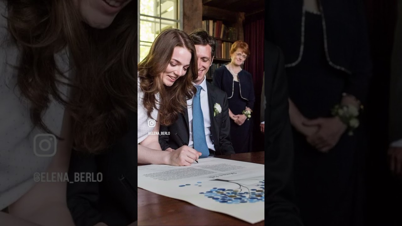 Always happy to see at work a ketubah I calligraphed and painted, real wedding photos