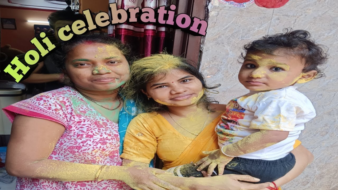 Holi 2026 vlog 🩷🤍🩵💙💜❤️ #holi#cooking#celbrities #india#viral#love#yt#youtube#vlog#dailyvlog