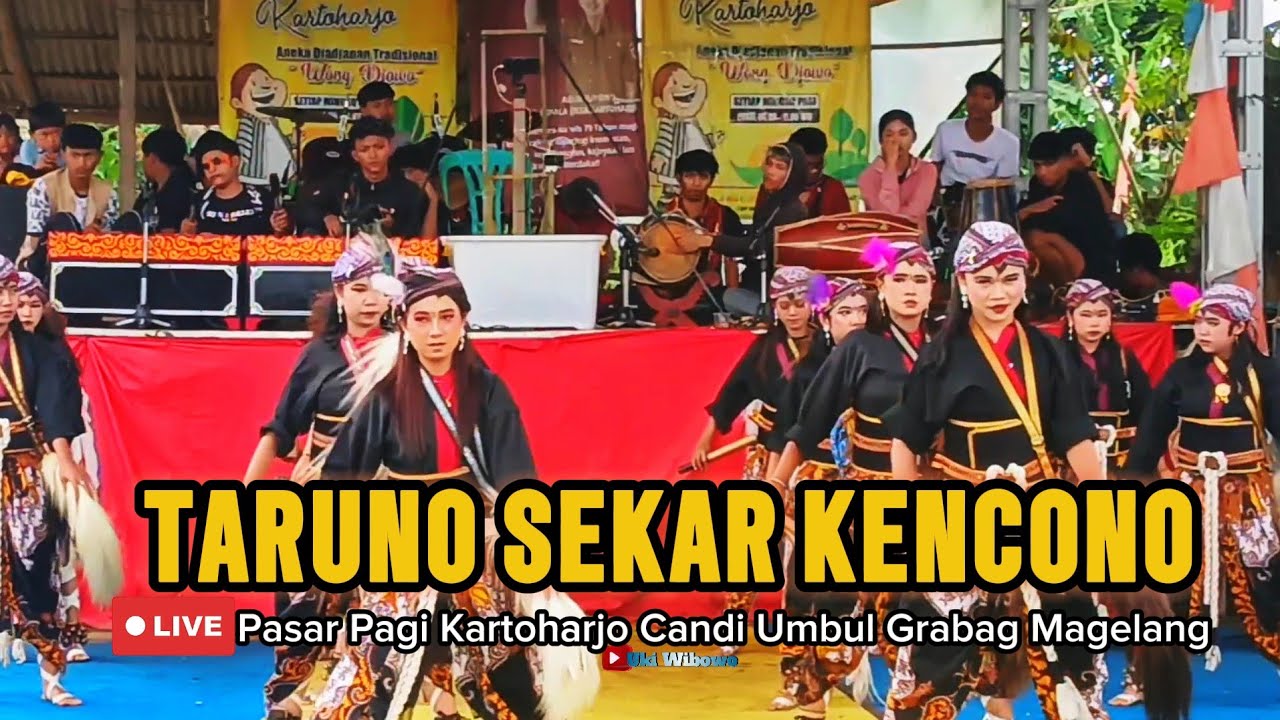 NYESS ‼️ WAROK PUTRI TARUNO SEKAR KENCONO NGASINAN GRABAG • LIVE PASAR PAGI KARTOHARJO