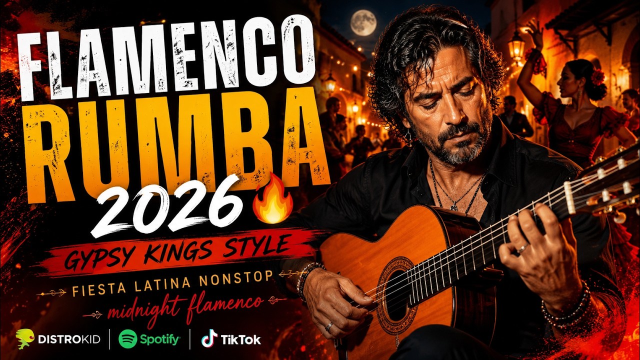 Flamenco Rumba 2026 🔥 Gypsy Kings Style | Fiesta Latina Nonstop